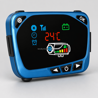 Interrupteur de chauffage de stationnement universel OkyRie LCD 1KW 8KW avec écran complet et télécommande