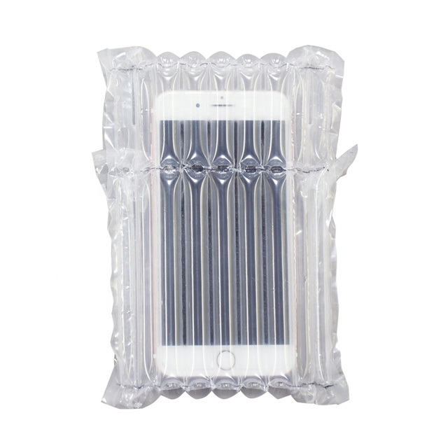 Eco-friendly Shockproof PE Waterproof Recyclable Anti-Bacterial Air Bubble Packing Cushion Bag for Mobile Phone