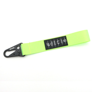 HT vente en gros échantillon <span class=keywords><strong>gratuit</strong></span> anneau en métal Unique Anime hôtel <span class=keywords><strong>voiture</strong></span> multifonction Logo Nylon sangle courte Mini porte-clés - Product Image 5