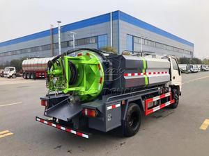 รถดูดสิ่งปฏิกูลแบบเจ็ท-แวคคั่ม JMC 6000L, ขนาด 2100 มม. สำหรับงานในห้องใต้ดิน, เครื่องยนต์อีซูซุ 115 แรงม้า, เครื่องฉีดน้ำแรงดันสูงและเครื่องดูดสิ่งปฏิกูล - Product Image 5