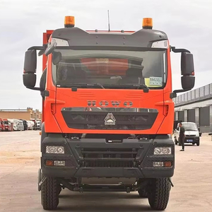 รถบรรทุกฮาวโอ 6x4 ยูโร 2 ดีเซล รถบรรทุกขนาดเล็กใหม่สำหรับงานเหมือง รถดัมพ์ 10 ล้อ บรรทุกได้ 11-20 ตัน พวงมาลัยซ้าย กล้องมองหลัง 251-350 แรงม้า 6-8 ลิตร - Product Image 1