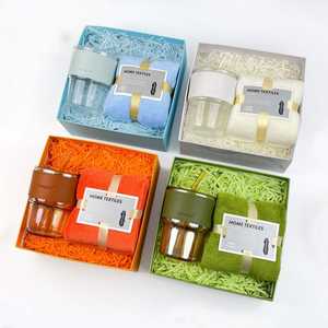 Panier-cadeau de spa en gros : Savon, bougie, gobelet – Cadeaux de remerciement, pack de bien-être relaxant, ensemble de rétablissement, coffret cadeau Saint-Valentin pour femme - Product Image 6