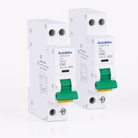 Interruptor de Circuito RCBO Tipo AC 230V, Interruptor de Corriente Residual Integrado para el Hogar