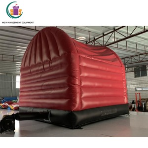 Popular Disco Dome PVC Inflable Bounce House Jumping Castle con reproductor de música Luces LED para adultos Niños enviados por mar - Product Image 3