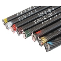 Vente en gros d'usine Ressort de torsion pour porte de garage pour volet roulant Quincaillerie de porte de garage Pièces métalliques Rouleaux Ressort de porte de garage