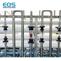 Mesin lini produksi pengolahan air komersial untuk air minum