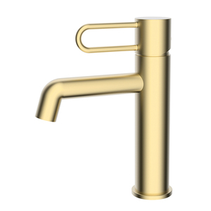 Hot Selling Wash Basin Faucet Hot Cold Water Tap Deck Mounted Single Deck Mounted Single Hole Black Finished Brass Basin Faucets - Product Image 4