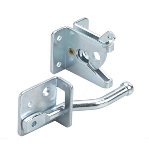 <span class=keywords><strong>Loquet</strong></span> de portail à gravité réglable plaqué noir OUROOM SS304 pour clôture en bois et vinyle - Product Image 3