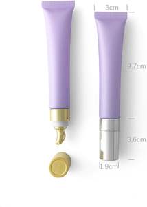 Envase Cosmético de Lujo al por Mayor, Tubo de Crema para Ojos de 20g, Vacío, con Aplicador de Aleación de Zinc - Product Image 4