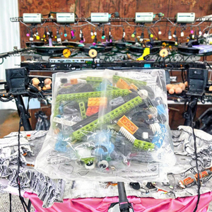 Wedo 2.0 Teknik Eğitim Yapı Taşları ABS Dişli Rafı 45300 Parça Legoeds ile Uyumlu Wedo 2.0 DIY <span class=keywords><strong>Robot</strong></span> Temalı Tuğla Oyuncaklar - Product Image 2