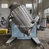 Mezclador Tridimensional Automático de Acero Inoxidable de Funcionamiento Continuo para Mezclar Harina, Maíz, Arroz y Productos Químicos
