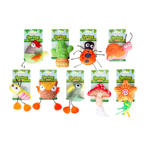 Giocattolo per Gatti della Serie Foresta in Peluche, con Silvervine e Catnip, per Gioco Autonomo, Pulizia dei Denti, Giocattolo Interattivo per Animali Domestici - Product Image 4