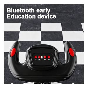 Voiture électrique haut de gamme pour enfants, double motorisation, avec musique, lumières LED, batterie 6V4.5, construction en plastique, lecteur MP3 - Product Image 3