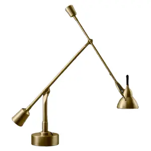 Modern Bronze Brass Copper Shade MarbleTable Light for Living Room Bedroom Desk Light Table Lamp