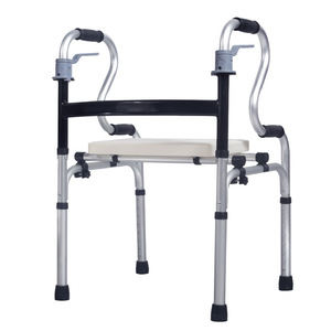 Plegable ajustable con la gente vieja pie Marco ayuda de Walker ancianos Walker - Product Image 3