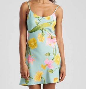 Abiti Casual Estivi da Donna con Stampa Floreale 3D Personalizzata, Spalline Sottili, Silhouette a Trapezio, Camicie da Notte all'Ingrosso - Product Image 1