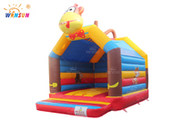 Château gonflable commercial WINSUN, château gonflable singe pour enfants