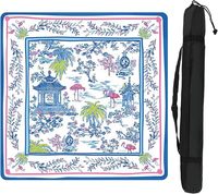 Tapis de Mahjong Portable de Luxe Moderne Gedgan, en Diatomite Antidérapant, Réduction du Bruit, Écologique, Durable, Résistant à l'Eau, Table de Poker