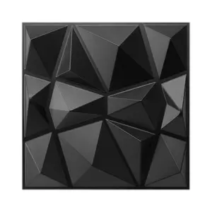 3d Decoratieve 3d Wandpanelen In Diamant Ontwerp Pvc Getextureerde Wandpanelen Voor Binnenmuur Decor