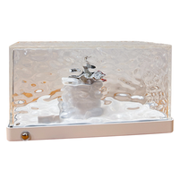TSINYE 3D LED Veilleuse Lampe Moderne Ocean Wave Aurora Projecteur avec 16 Couleurs Plug-in Batterie Alimenté