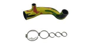 Convient pour <span class=keywords><strong>MINI</strong></span> <span class=keywords><strong>COOPER</strong></span> <span class=keywords><strong>S</strong></span> R55 <span class=keywords><strong>R56</strong></span> R57 2007-2012 Tuyau d'<span class=keywords><strong>admission</strong></span> d'air en silicone Turbo 8190 - Product Image 2