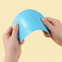 Spatule flexible multi-usage en plastique PE pour pâte et pâtisserie, outil de cuisine pour plan de travail