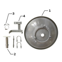 Antenne parabolique à gain élevé et à bas prix 34dbi, couverture longue portée, antennes de communication Wifi