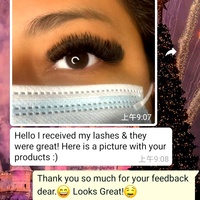 Extensions de cils professionnelles Flourishing Lashes en fibres PBT coréennes, sensation cachemire, volume 5-20mm, plateau OEM, 0.03-0.15mm individuelles