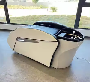 Luxuriöses Thai-Haarwasch-Kopf-Spa-Shampoobett mit Elektrischer 3D-4D Ganzkörper-Massagefunktion und Heizung - Product Image 4