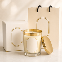 Op maat gemaakte cadeaudoos met sojabonen aromatherapie geurkaars met stijlopties voor thuisdecoratie - Thanksgiving & Kerstmis