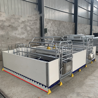 Caisse de ferme cochon à usage ouvert, stylo et socle pour élevage de plantes