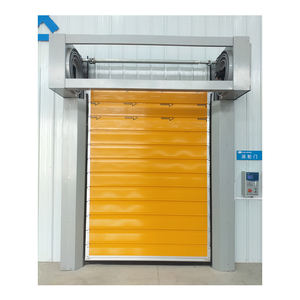 Porte roulante à rideau haute performance, fonctionnement silencieux, bonne fonction d'étanchéité, longue durée <span class=keywords><strong>de</strong></span> <span class=keywords><strong>vie</strong></span> et faible entretien - Product Image 6