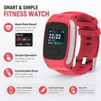 Reloj Inteligente para Personas Mayores con Llamada de Emergencia SOS, Detección de Caídas, Rastreo GPS 4G LTE, Llamada Bidireccional, Monitor de Frecuencia Cardíaca y Monitor de Presión Arterial