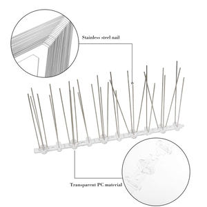 Pointes anti-oiseau en acier inoxydable blanc, vente directe en usine - Product Image 3