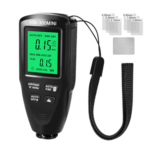 HW300-MINI tragbare elektronische LCD-Messgeräte Autolackfilm-Dicken <span class=keywords><strong>tester</strong></span> Lack werkzeuge Beschichtung dicken messgerät - Product Image 2