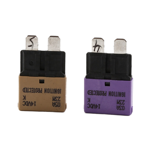 Disjoncteur automatique à profil bas ATC ATO 28V 32V DC 5A à 30A E37 T1 à réinitialisation automatique, fusibles à lame standard pour treuil, bateau, audio - Product Image 4