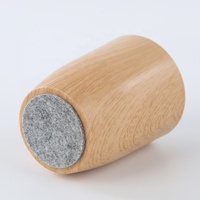 Pieds de canapé double M8 professionnels pour bureau, de remplacement, modernes, bon marché, en plastique conique, pour usage extérieur