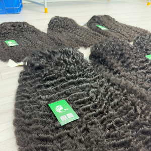 ผมต่อแบบเวอร์จิ้นแท้ 100% จัดเรียงเกล็ดผมอย่างดี ผมเวียดนาม บูร์มีส แบบลอน วิกผมสีธรรมชาติ 1 1B เวียดนาม - Product Image 3