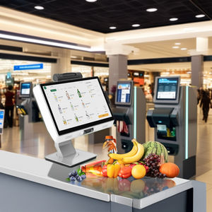 نظام نقاط البيع الكل في واحد بشاشة عرض تعمل باللمس بالسعة كشك الدفع متوافق مع مستشفى هايبر ماركت أحدث SDK - Product Image 1