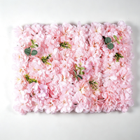 Panneaux de toile de fond réutilisables en fleurs de soie pour mariage, fête, mur de fond, studio photo, allée, décoration de scène