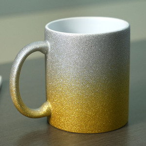 Fournisseur <span class=keywords><strong>de</strong></span> mugs en céramique à transfert thermique avec paillettes, design classique, poignée et revêtement à l'<span class=keywords><strong>image</strong></span>, avec poudre <span class=keywords><strong>de</strong></span> paillettes - Product Image 1