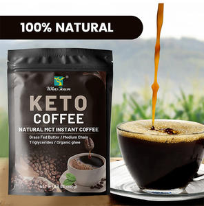 Comida Keto al por Mayor, Marca Privada, Suplemento Saludable para Adelgazar, Polvo Sustituto de Comida, Café Instantáneo para Dieta Keto - Product Image 3