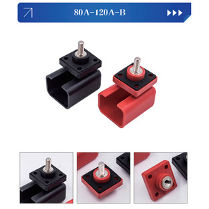 บล็อกขั้วต่อสกรู Aidingbao 120A ทองแดง M8 M6 เกลียวภายนอก ขั้วต่อแบตเตอรี่กำลังสูง - Product Image 2