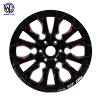 Geschmiedete Felge 15 16 17 18 19 20-32 Zoll 20X9 J Rines Maßgefertigte 6X139,7 mm Jante 6061-T6 Aluminiumlegierung Offroad PKW-Felge