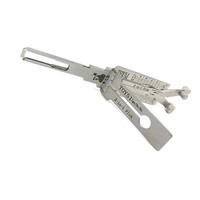 LISHI Tools TOY51 2 en 1 pour Renault Citroën avec 8 dents et 4 pistes Lock Pick Outils de serrurier