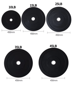Wholesale Custom Logo Top Grade 25 <strong>kg</strong> Black Rubber <strong>Weight</strong> Plate <strong>5</strong> lb Free <strong>Weights</strong> for Effective Exercise - Product Image 4
