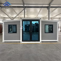 Maison modulaire en conteneur avec finition extérieure usine, planification des pièces et options intérieures pour projets résidentiels personnalisés