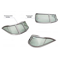Pare-brise en aluminium sur mesure pour bateaux