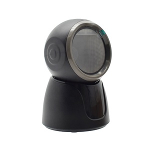 Lecteur de <span class=keywords><strong>code</strong></span> <span class=keywords><strong>QR</strong></span> de bureau haute précision, numérisation mains libres, USB 2D, scanner de <span class=keywords><strong>code</strong></span>-barres mains libres pour supermarché - Product Image 1