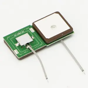 1575.42mhz 1561mhz Passive Active 25*25*4mm Ceramic GPS Internal Antenna With IPEX Connector